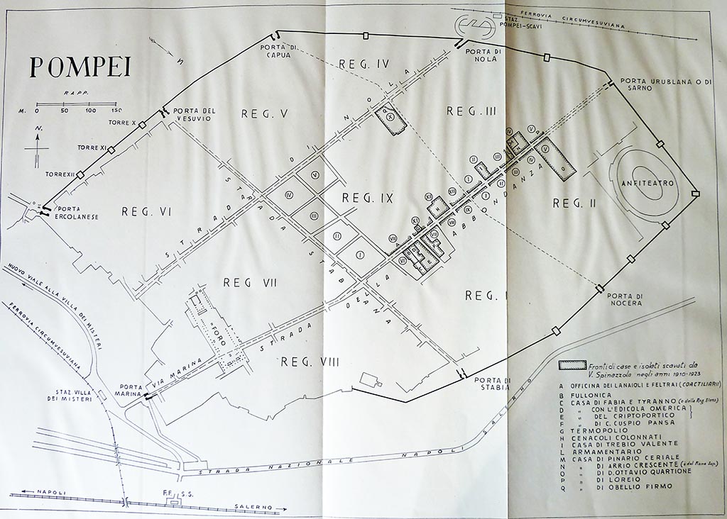 Pompeii 1923 Spinazzola